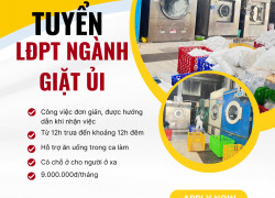 Tuyển Lao động phổ thông Quận 7 (NGÀNH GIẶT ỦI)