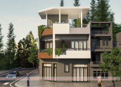 Mẫu Nhà Phố Hiện Đại 2 Mặt tiền Tại Vũng Tàu