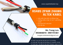 Cáp truyền thông RS485 2 Pair 24awg Hà Nội, Đà Nẵng, HCM
