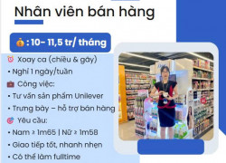 MEGA THĂNG LONG TUYỂN NHÂN VIÊN BÁN HÀNG