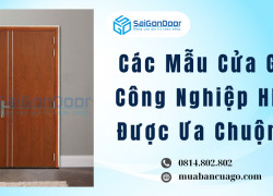 Các Mẫu Cửa Gỗ Công Nghiệp HDF Được Ưa Chuộng