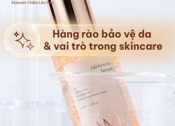 Hàng rào bảo vệ da và vai trò trong skincare chậm lão hoá
