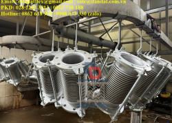 Khớp nối mềm mặt bích, khớp nối mềm chống rung, khớp nối chống rung inox DN50