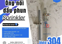 Ống mềm chữa cháy/ Ống nối đầu phun sprinkler/ Ống nối mềm Sprinkler PCCC