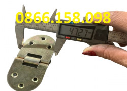 Bản lề lá oval, bản lề thép bán nguyệt bền và đẹp