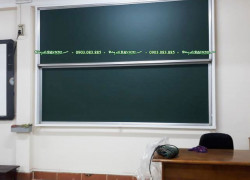 Bảng trượt dọc viết phấn từ Hàn Quốc treo tường