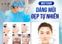 Mẹo chọn dáng mũi đẹp tự nhiên phù hợp với từng gương mặt