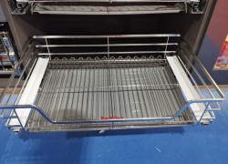 Kệ xoong nồi nan dẹt SUS 304 cao cấp TaKing, bền đẹp, thẩm mỹ