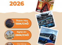 xe tiện chuyến về quê ăn Tết 2026.