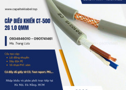 Cáp điều khiển Altek Kabel 2x1.0mm2 không chống nhiễu