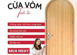 cửa vòm nhựa pn