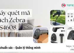 ZEBRA DS4608 – MÁY QUÉT MÃ VẠCH ĐA NĂNG, TỐC ĐỘ CAO CHO QUẦY THU NGÂN & KHO HÀNG