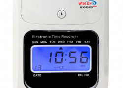 Lắp đặt máy chấm công thẻ giấy WSE 7500A/D tặng kèm thẻ giấy