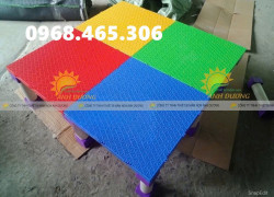 Sàn bục sân khấu lắp ghép mầm non bằng nhựa nhập khẩu
