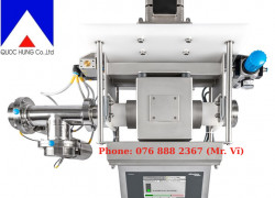 🔎 Máy dò kim loại dạng đường ống Vistus® Pipeline – Minebea Intec (Đức)