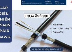 Cáp Tín Hiệu Rs485 1 Pair 18 Awg Hà Nội, Hưng Yên, Bắc Ninh.