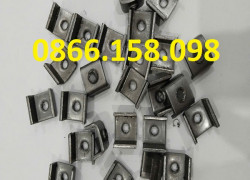 Các loại pát sắt chữ U, U ren vuông 20mm và ren vuông 25mm