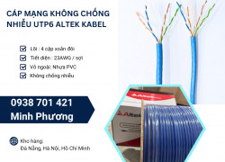 Cáp mạng không chống nhiễu utp6 Altek Kabel sẵn kho Đà Nẵng, Hà Nội, Hồ Chí Minh