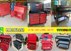 Tủ đựng đồ nghề, xe đẩy, tủ dụng cụ cơ khí