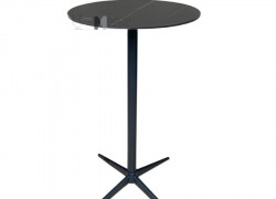 Bàn bar chân sắt mặt đá tròn 60cm TB1535-06E tại HCM