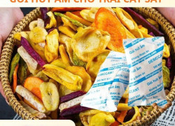 Muốn đồ ăn vặt giòn ngon đến khách hàng? Dùng gói hút ẩm Thịnh Phong ngay!