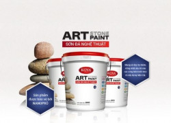 Nhà phân phối Sơn giả đá nghệ thuật KOVA ART STONE cho biệt thự, khách sạn  chính hãng giá rẻ tại TPHCM