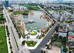 biệt thự sân vườn Ngọc Thuỵ, 200m x 4 tầng, mặt tiền 12.5m, 3 thoáng, ngõ thông, ôtô để trong sân