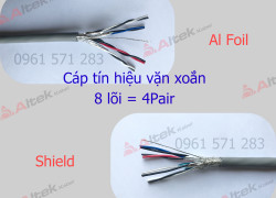 Cáp tín hiệu vặn xoắn AWG / Cáp tín hiệu chống nhiễu RS485
