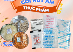 Đồ ăn vặt, bánh mứt dễ ỉu? Đã dùng gói hút ẩm chưa?