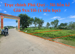 DUY NHẤT 3 LÔ LIỀN KỀ TRỤC CHÍNH PHÚ QUÝ - SẴN SỔ - GIÁ CHỈ 930TR/LÔ