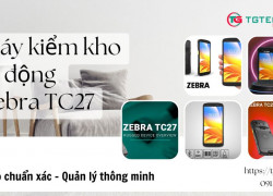 📱 MÁY KIỂM KHO ZEBRA TC27 – SỨC MẠNH 5G, THIẾT KẾ HIỆN ĐẠI, HIỆU SUẤT VƯỢT TRỘI