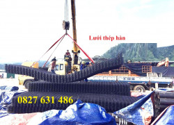 Sản xuất Lưới thép hàn phi 6 ô 200x200, Lưới thép hàn D8 200x200