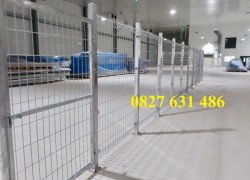 Xưởng sản xuất Hàng rào ngăn kho, Hàng rào khu công nghiệp D5 50*200