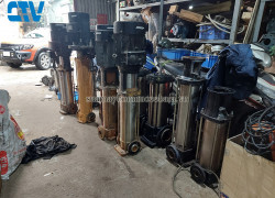 Dịch vụ sửa chữa, bảo dưỡng bơm trục đứng Ebara tại Hà Nội uy tín, chất lượng cao