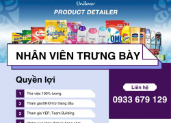 NHÂN VIÊN TRƯNG BÀY CHUỖI WIN+ HÀ ĐÔNG