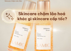 Skincare chậm lão hoá khác gì skincare cấp tốc?