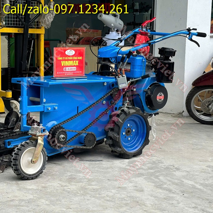 Máy đào rãnh bánh xích đôi Turbo TBR152 giá rẻ