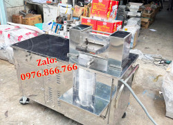 XE NƯỚC MÍA 2 LÔ INOX SIÊU TẠO BỌT - 2 LÔ INOX KIM CƯƠNG TẤN PHÁT