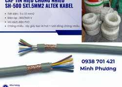 Cáp tín hiệu chống nhiễu sh-500 5x1.5mm2 Altek Kabel Đà Nẵng, Cần Thơ, Kiên Giang