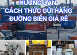 Gửi đồ định cư đi Canada giá rẻ bằng đường biển