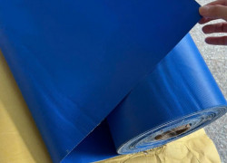 bạt nhựa pvc tarpaulin chống cháy - bạt che công trình