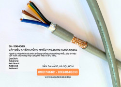 Đà Nẵng, Hà Nội phân phối cáp điều khiển chống nhiễu 4x0.5 Altek Kabel