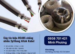 Cáp tín hiệu RS485 chống nhiễu 2p18awg Altek Kabel tại Đà Nẵng, Quảng Ngãi, Bình Định