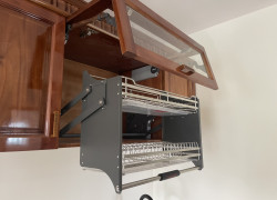 Kệ bát đĩa nâng hạ di động thông minh TaKing, chất liệu cao cấp, bền đẹp, an toàn