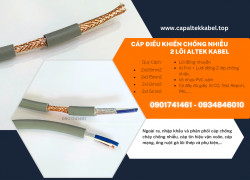 Đà Nẵng, Hà Nội phân phối cáp tín hiệu chống nhiễu 2x1.5 Altek Kabel
