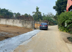 Mảnh đất vuông vắn, đẹp, nở hậu tại Vân Hoà, Ba Vì, Hà Nội