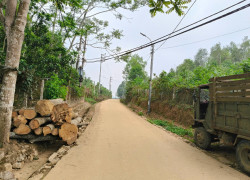 Lô góc, mặt tiền dài, view thoáng, gần đường tỉnh lộ tại Minh Quang, Ba Vì, Hà Nội