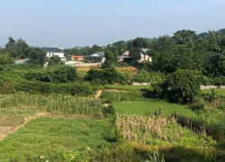 Đất thuộc Hợp Sơn, Ba Vì, Hà Nội thế đất cao, giao thông thuận tiện.