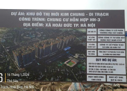 📍 CHUNG CƯ HH3 KIM CHUNG DI TRẠCH - DỰ ÁN HINODE ROYAL PARK – MẶT ĐƯỜNG VÀNH ĐAI 3.5