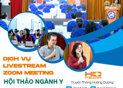 DỊCH VỤ HỘI NGHỊ TRUYỀN HÌNH – QUAY LIVESTREAM – CẦU TRUYỀN HÌNH ZOOM CHUYÊN NGHIỆP, TRỌN GÓI